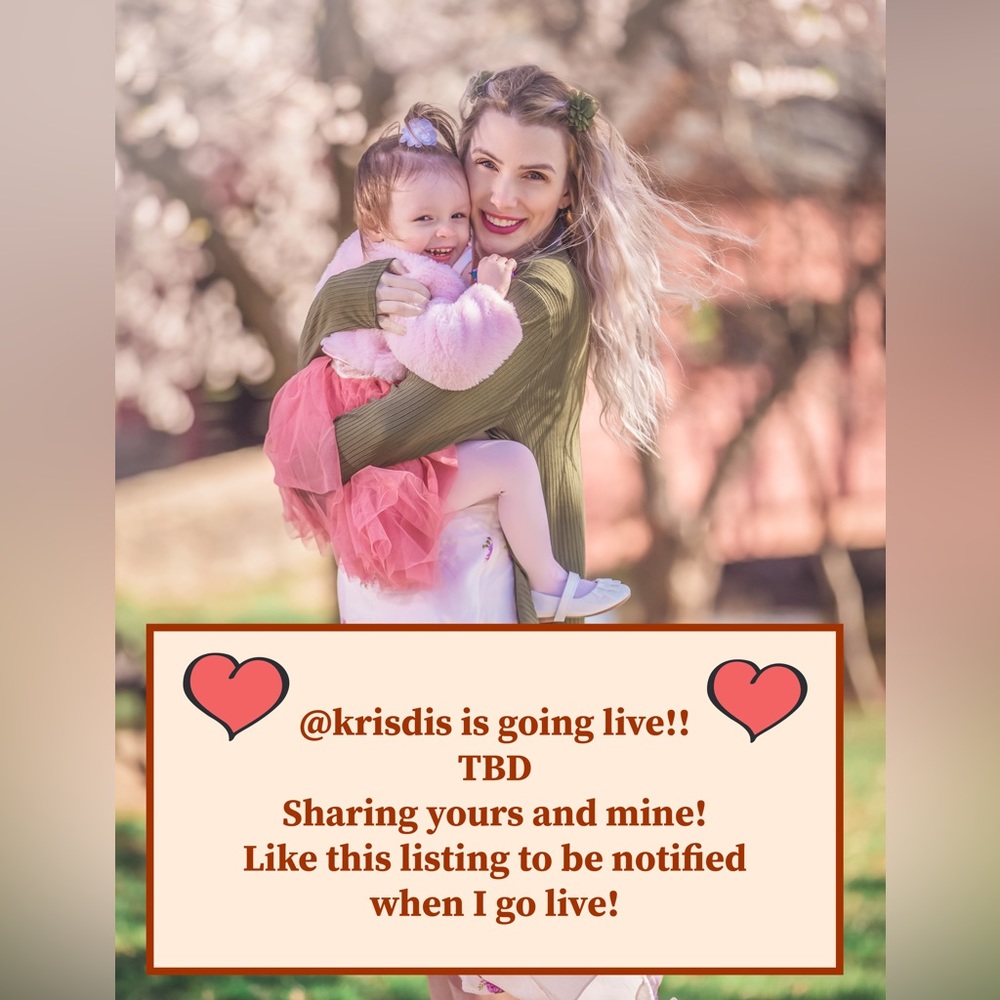 I will be doing my first live!! TBD
